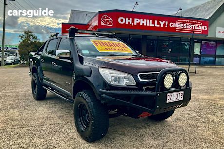 Black 2014 Holden Colorado Crew Cab Pickup Ltz (4X4)