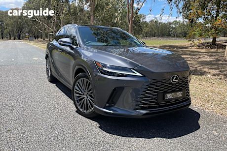 Grey 2025 Lexus Rx450H+ Wagon Sports Luxury Awd Hybrid