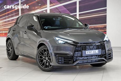 Grey 2025 Lexus LBX Wagon Morizo Rr