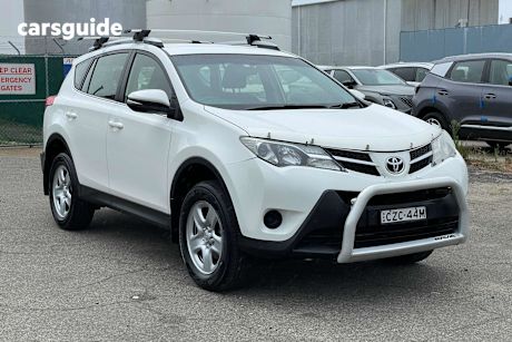 White 2015 Toyota RAV4 Wagon Gx (2Wd)