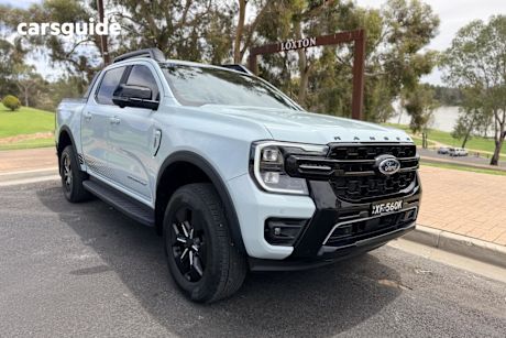 Grey 2025 Ford Ranger Double Cab Pick Up Phev Stormtrak (4X4)