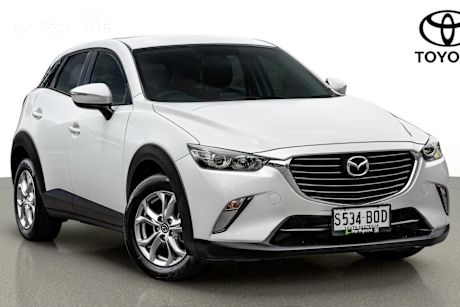 White 2016 Mazda CX-3 Wagon Maxx (Fwd)