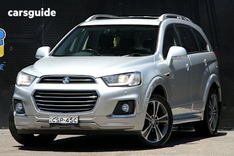Silver 2016 Holden Captiva Wagon 7 Ltz (Awd)