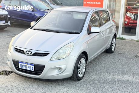 Silver 2012 Hyundai I20 Hatchback Active