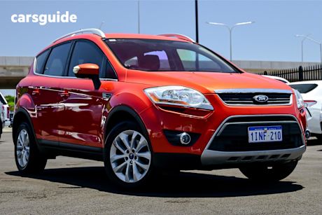 Red 2012 Ford Kuga Wagon Trend