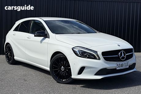White 2018 Mercedes-Benz A180 Hatchback