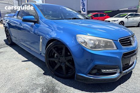 Blue 2014 Holden UTE Utility