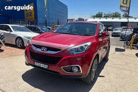 Red 2013 Hyundai IX35 Wagon Se (Awd)