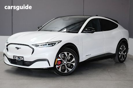 White 2023 Ford Mustang Mach-E Wagon Premium