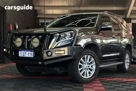 Grey 2016 Toyota Landcruiser Prado Wagon Vx (4X4)