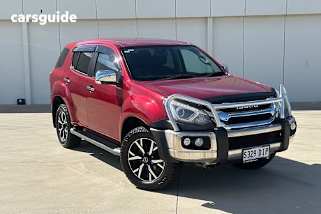 Red 2021 Isuzu MU-X Wagon Ls-U (4X4)