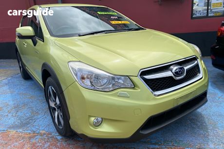 Green 2014 Subaru XV Wagon Eyesight Hybrid 2.0I (Hybrid)