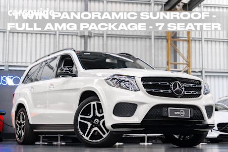 White 2017 Mercedes-Benz GLS350 Wagon D 4Matic