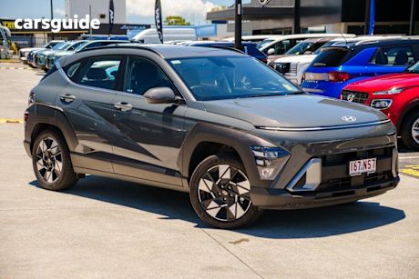Grey 2025 Hyundai Kona Wagon Hybrid