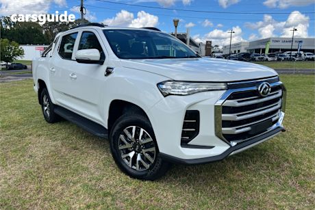 White 2025 LDV T60 Double Cab Utility Max Pro (4X4)