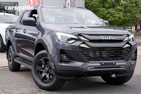 Grey 2025 Isuzu D-MAX Crew Cab Utility X-Terrain (4X4)