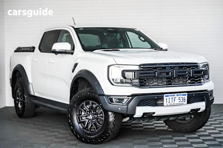 White 2022 Ford Ranger Double Cab Pick Up Raptor 3.0 (4X4)