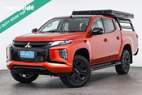 Orange 2021 Mitsubishi Triton Double Cab Pick Up Gsr (4X4)
