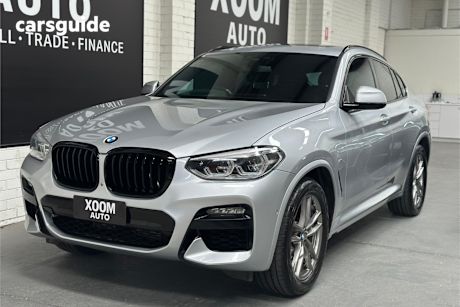 Silver 2022 BMW X4 Coupe Xdrive20I M Sport