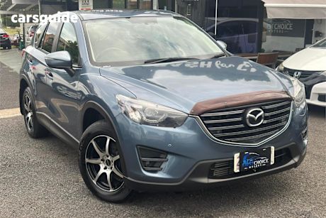 Blue 2015 Mazda CX-5 Wagon Grand Tourer (4X4)