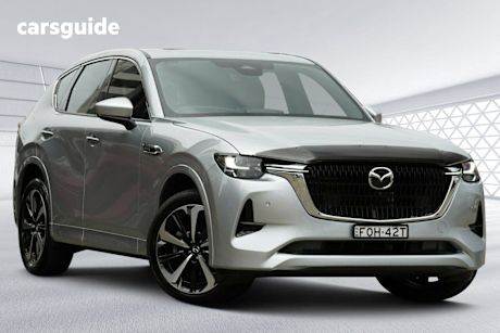 Silver 2024 Mazda CX-60 Wagon D50E Azami Hybrid