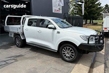 White 2022 GWM UTE Dual Cab Utility Cannon (4X4)