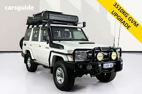 White 2009 Toyota Landcruiser Wagon Gxl (4X4)