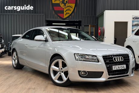Silver 2008 Audi A5 Coupe 3.2 Fsi Quattro