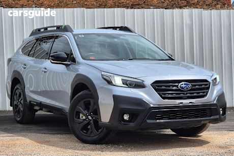 Silver 2022 Subaru Outback Wagon Awd Sport