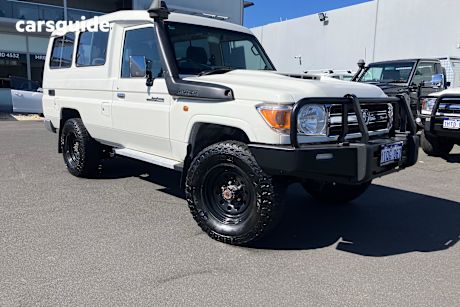 White 2019 Toyota Landcruiser Gxl (4X4) 5 Seat