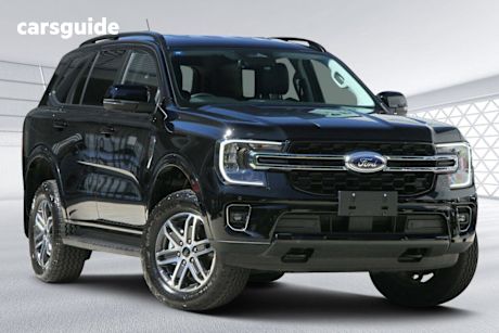 Black 2025 Ford Everest Wagon Trend (4Wd)