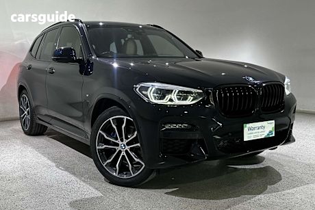 Black 2021 BMW X3 Wagon Xdrive30I M Sport