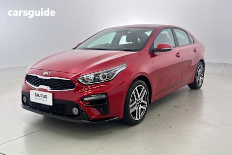 Red 2020 Kia Cerato Sedan Sport Nav