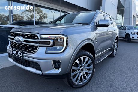 Silver 2025 Ford Everest Wagon Platinum (4Wd)