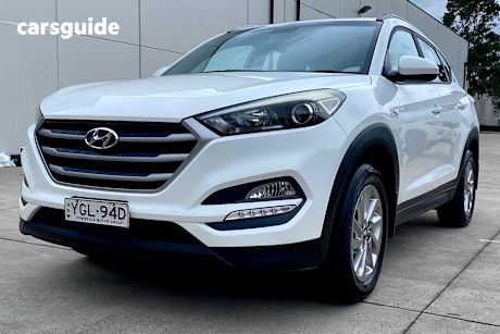 White 2017 Hyundai Tucson Wagon Active (Fwd)