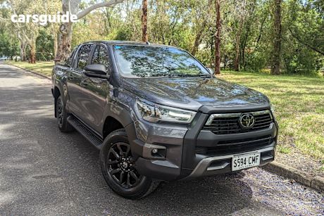 Grey 2021 Toyota Hilux Double Cab Pick Up Rogue (4X4)