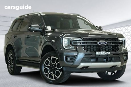 Grey 2025 Ford Everest Wagon Wildtrak (4Wd)