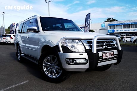 White 2017 Mitsubishi Pajero Wagon Exceed Lwb (4X4)