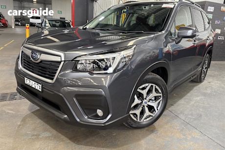 Grey 2020 Subaru Forester Wagon 2.5I (Awd)