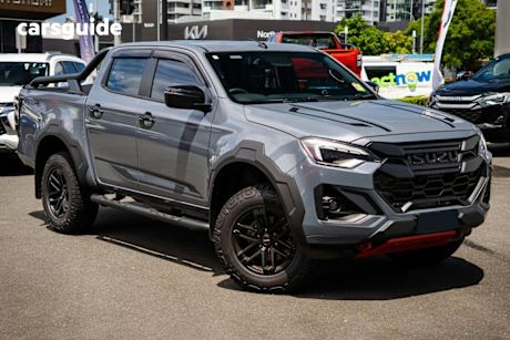 Grey 2024 Isuzu D-MAX Crew Cab Utility Blade