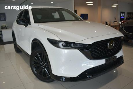 White 2025 Mazda CX-5 Wagon G35 Gt Sp Turbo (Awd)