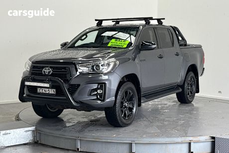 Grey 2019 Toyota Hilux Double Cab Pick Up Rogue (4X4)
