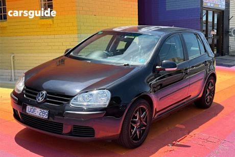 Black 2007 Volkswagen Golf Hatchback 1.6 Comfortline
