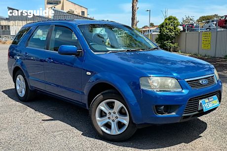 Blue 2009 Ford Territory Wagon Tx (Rwd)
