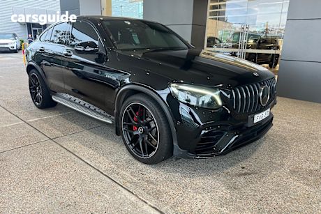 Black 2018 Mercedes-Benz GLC63 Coupe S