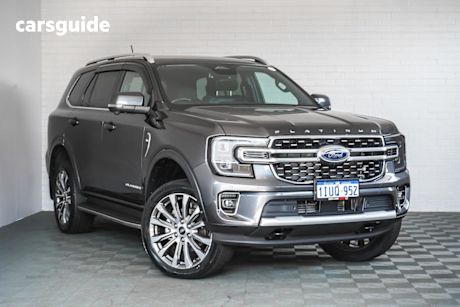 Grey 2023 Ford Everest Wagon Platinum (4Wd)