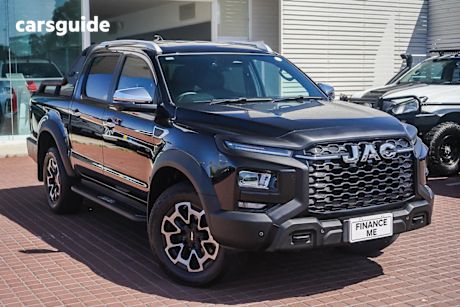 Black 2025 JAC T9 UTE Dual Cab Pick-up Haven (4X4)