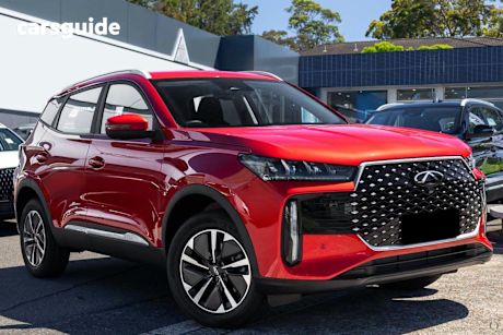 Red 2025 Chery Tiggo 4 Wagon Urban Hev