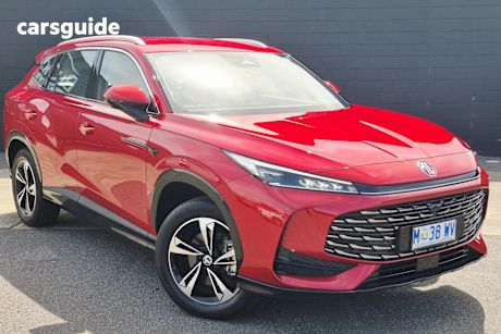 Red 2024 MG HS Wagon Vibe