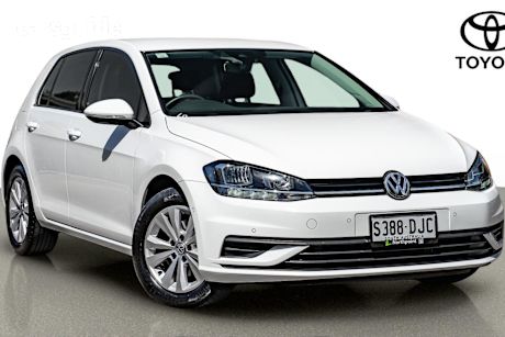 White 2018 Volkswagen Golf Hatchback 110 Tsi Trendline